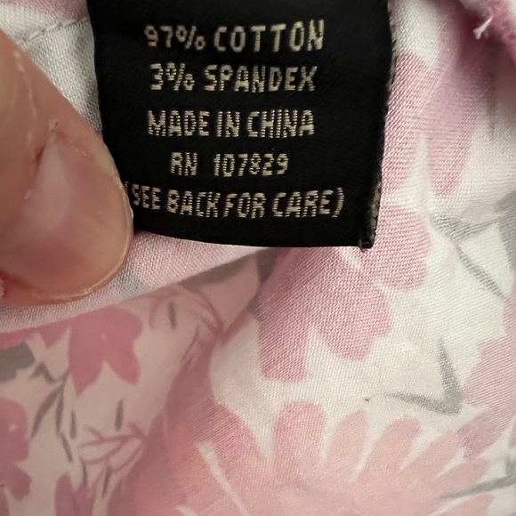 SPRING BLAZER JACKET PRETTY PINK BLACK AND WHITE FLORAL PRINT SIZE L - Picture 5 of 6